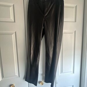 Faux Leather Pants